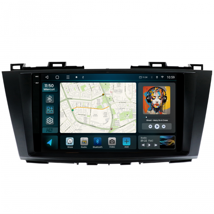 Navigatie Android Mazda 5 2010-2015 8GB | Hub64.ro [2]