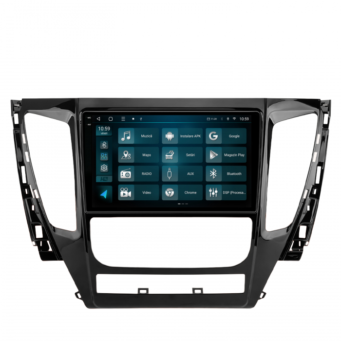 Navigatie 2K Android 13 Mitsubishi Pajero (2016-2018) QLED | Hub64.ro [3]