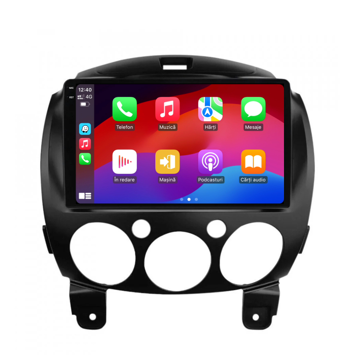 Navigatie 2K Android 13 Mazda 2 (2007-2014) QLED | Hub64.ro [4]