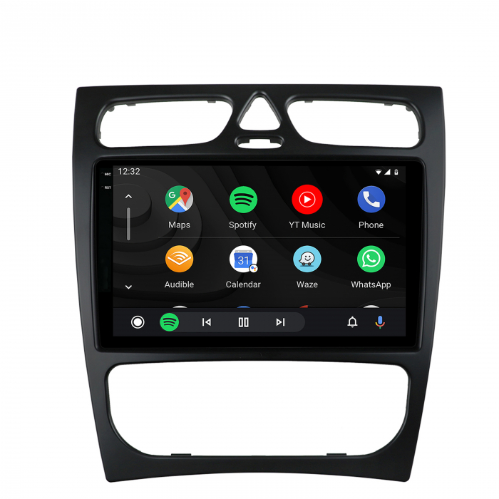 Navigatie 2K Android Mercedes W203, QLED | Hub64.ro [5]