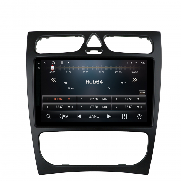 Navigatie 2K Android Mercedes W203, QLED | Hub64.ro [8]