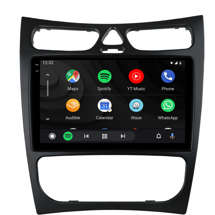 Navigatie 2K Android 13 Mercedes CLK QLED | Hub64.ro [5]
