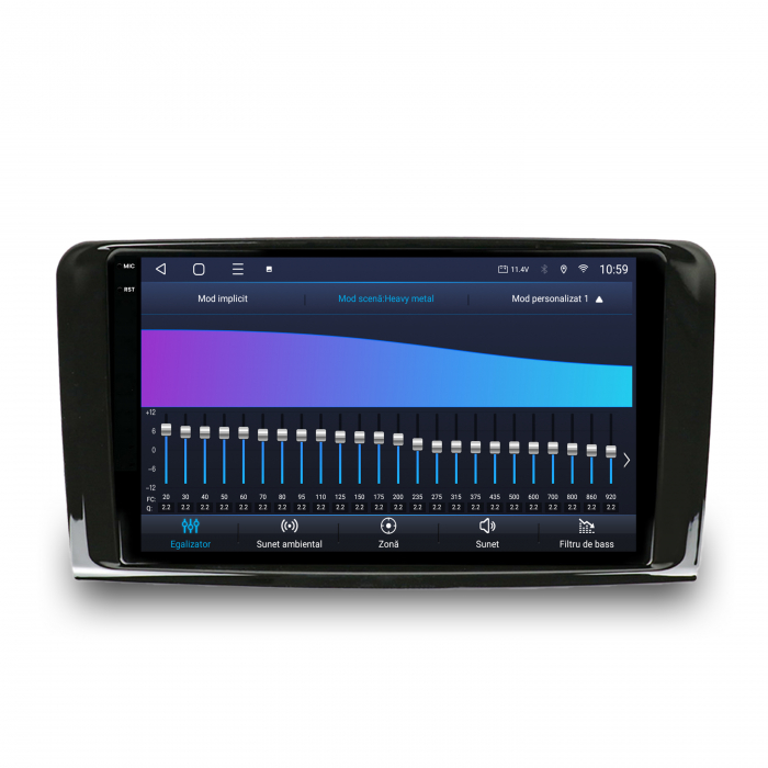 Navigatie 2K Android 13 Mercedes Benz ML/GL QLED | Hub64.ro [10]