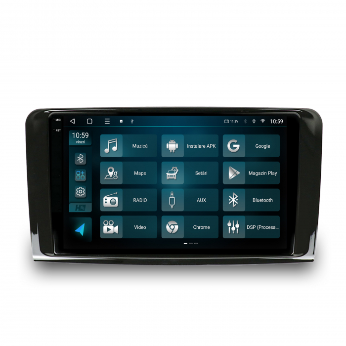 Navigatie 2K Android 13 Mercedes Benz ML/GL QLED | Hub64.ro [3]