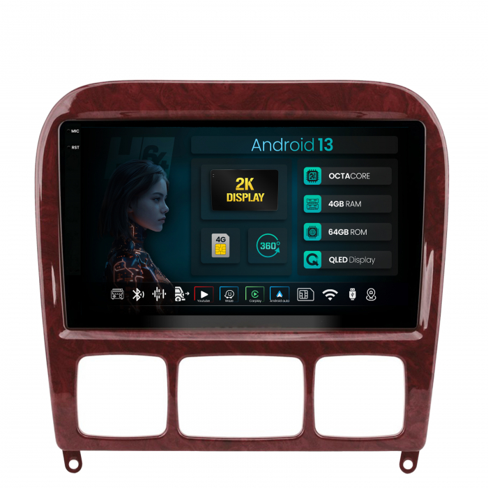 Navigatie 2K Mercedes Benz S-Class 98-06 4GB | Hub64.ro [1]
