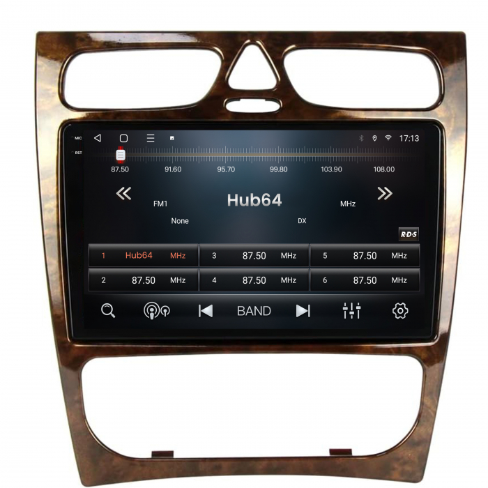 Navigatie 2K Android 13 Benz C Class (W203) (2002-2004) QLED | Hub64.ro [7]