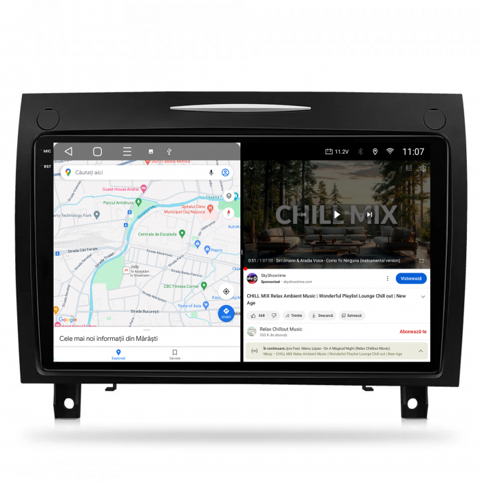 Navigatie Android 13 Mercedes W203 8+128GB | Hub64.ro [6]