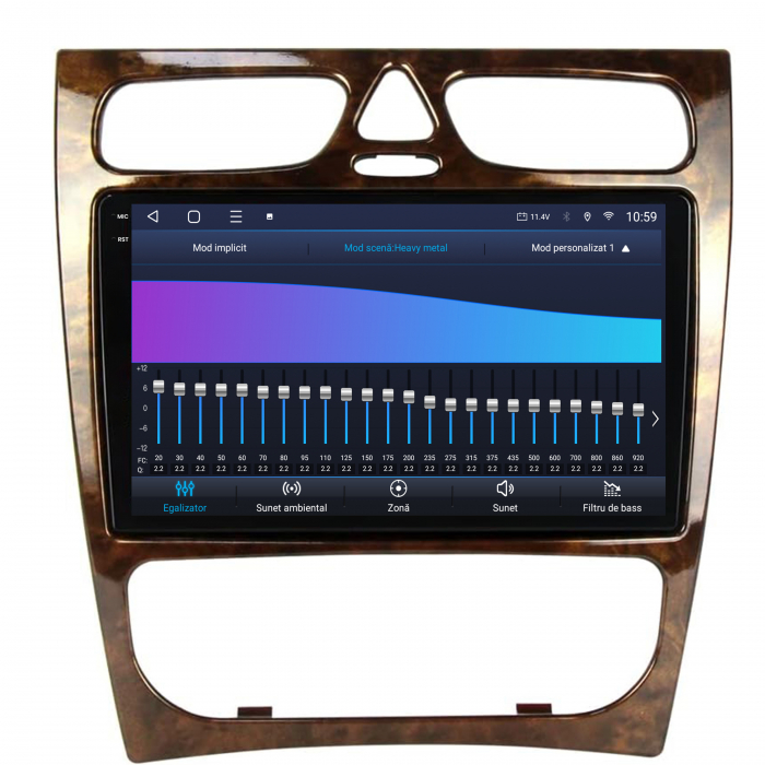 Navigatie Android 13 Benz C Class (W203) (2002-2004) 8+128GB | Hub64.ro [10]