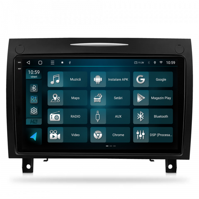Navigatie Android 13 Mercedes W203 8+128GB | Hub64.ro [3]