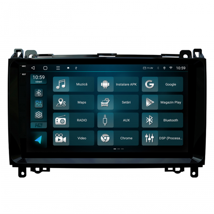 Navigatie 2K Android 13 Mercedes 4GB QLED | Hub64.ro [3]