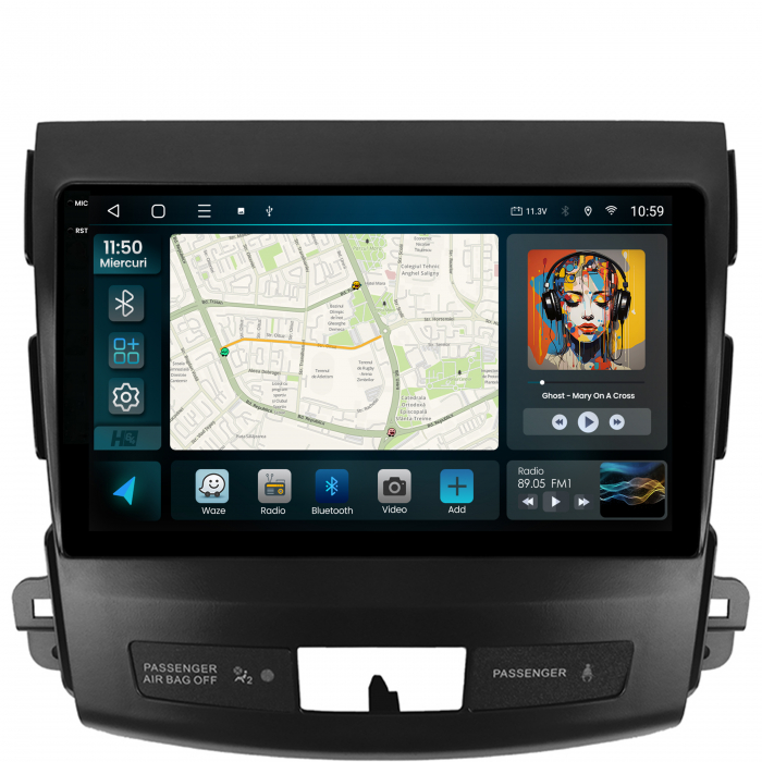 Android 13 Mitsubishi OUTLANDER/4007 QLED|Hub64.ro [2]
