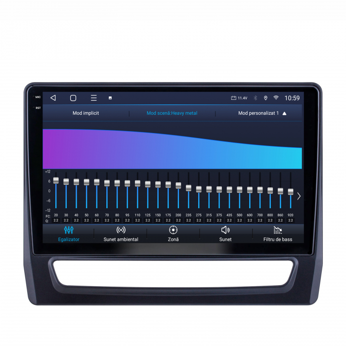 Navigatie 2K QLED Mitsubishi ASX Android 4+64GB | Hub64.ro [10]