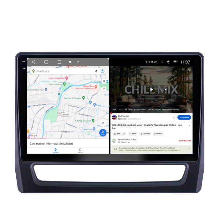 Navigatie 2K QLED Mitsubishi ASX Android 4+64GB | Hub64.ro [6]