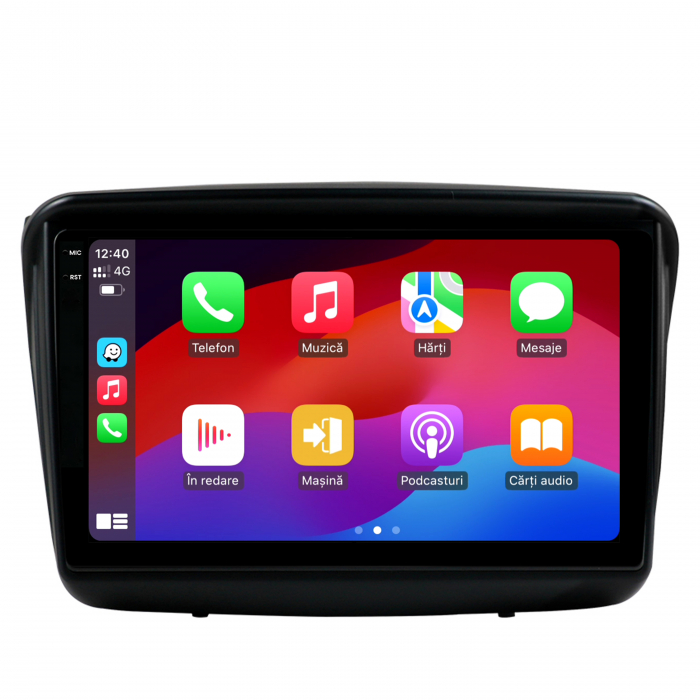 Navigatie 2K QLED Android Mitsubishi L200 / Pajero 4GB [4]