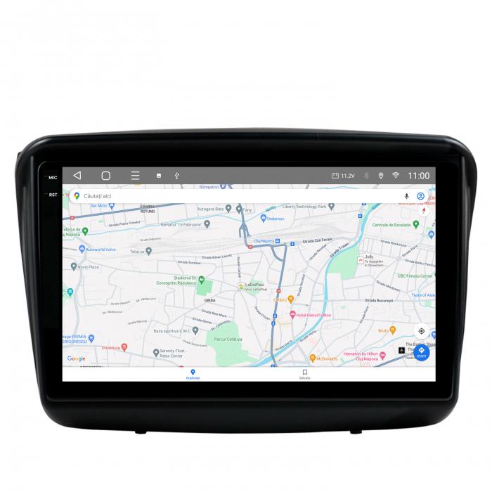 Navigatie 2K QLED Android Mitsubishi L200 / Pajero 4GB [7]