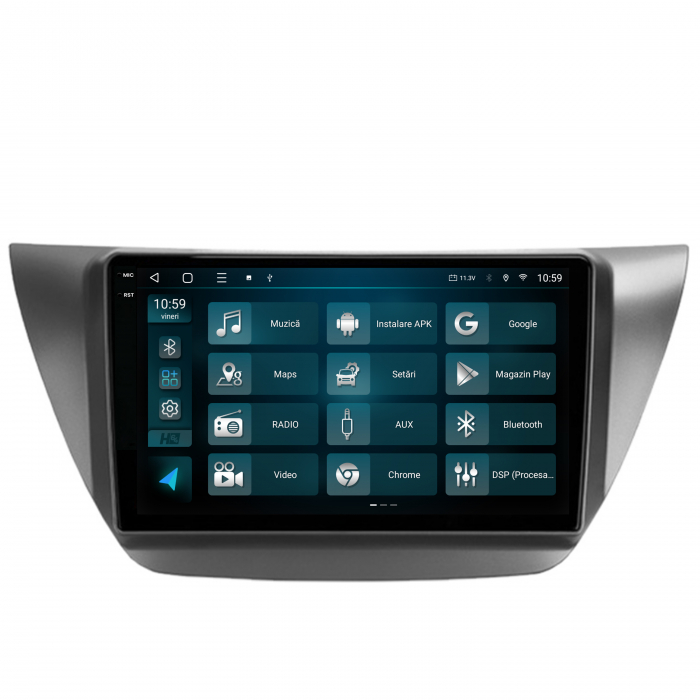 Navigatie 2K QLED Mitsubishi Lancer 2000-2010 4GB | Hub64.ro [3]