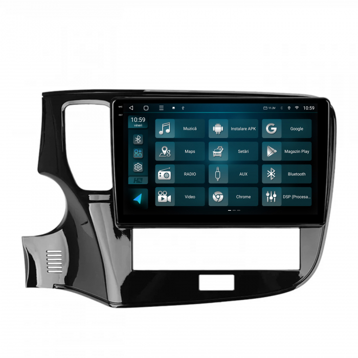 Navigatie 2K QLED Android Mitsubishi Outlander 3 4GB | HUB64 [3]