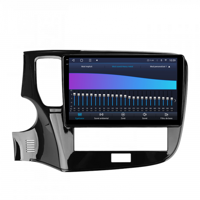 Navigatie 2K QLED Android Mitsubishi Outlander 3 4GB | HUB64 [10]