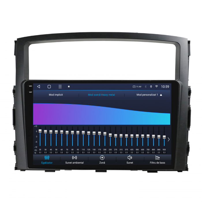 Navigatie Android 13 Mitsubishi Pajero 8+128GB | Hub64.ro [10]
