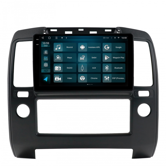Navigatie Android 13 Nissan Navara D40 8GB | Hub64.ro [3]