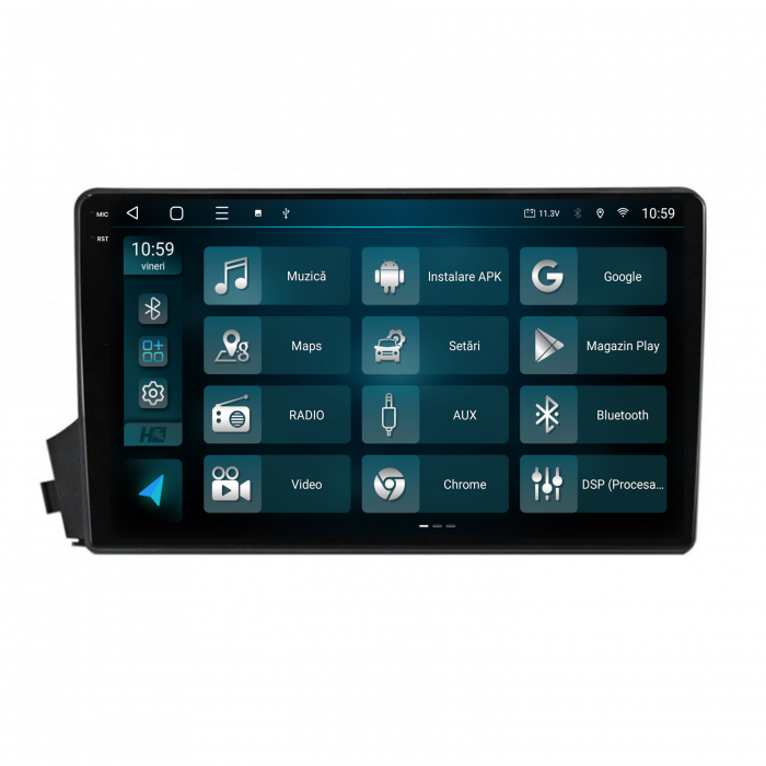 Navigatie Android 13 Ssangyong Actyon-Kyron (2005-2011) 8GB | Hub64.ro [3]