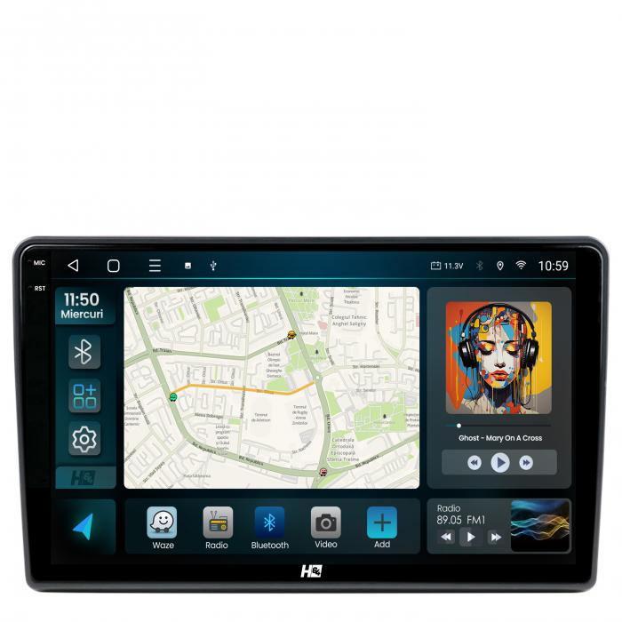 Navigatie Android 13 Opel 8+128GB | Hub64.ro [2]