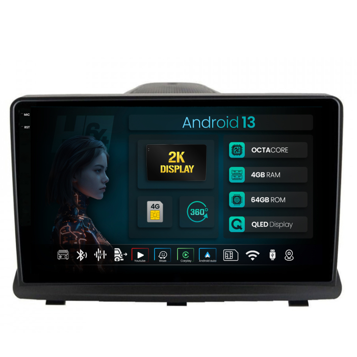 Navigatie 2K Opel Antara (2006-2015) 4GB QLED | Hub64.ro [1]