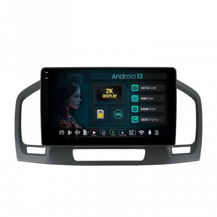 Navigatie 2K Opel Insignia 2008-2013 4GB QLED | Hub64.ro [1]