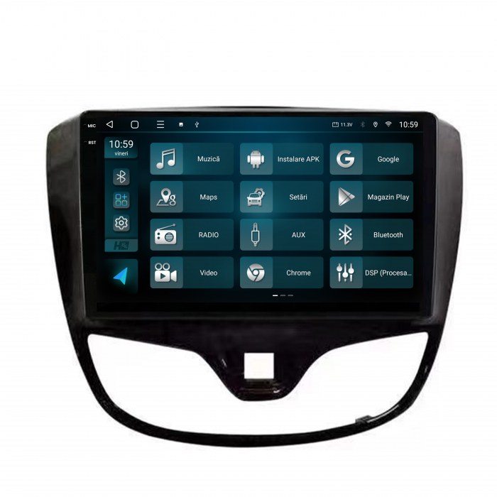 Navigatie 2K Android 13 Opel Karl Autodrop QLED | Hub64.ro [3]