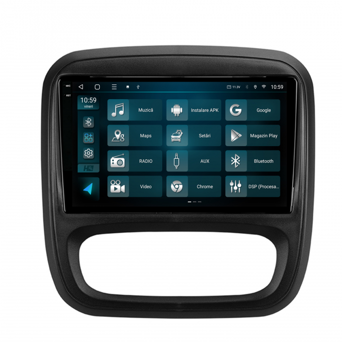 Navigatie 2K Android 13 Vivaro / Traffic / Fiat Talento QLED | Hub64.ro [3]