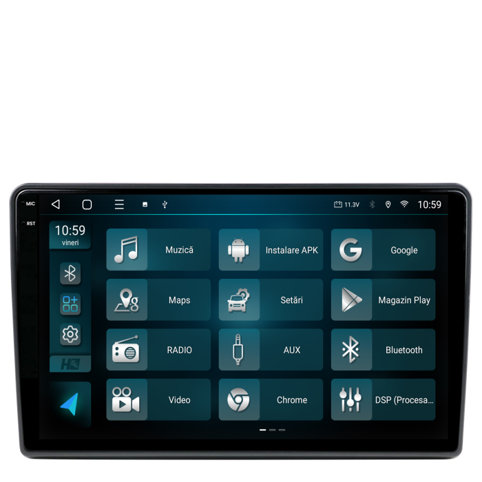 Navigatie Android 13 Opel Vivaro / Renault Trafic / Nissan Primastar (2006-2010) 8GB | Hub64.ro [3]