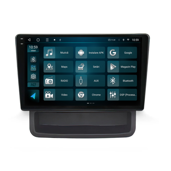 Navigatie 2K Android 13 Renault Trafic / Opel Vivaro (2010-2014) QLED | Hub64.ro [3]