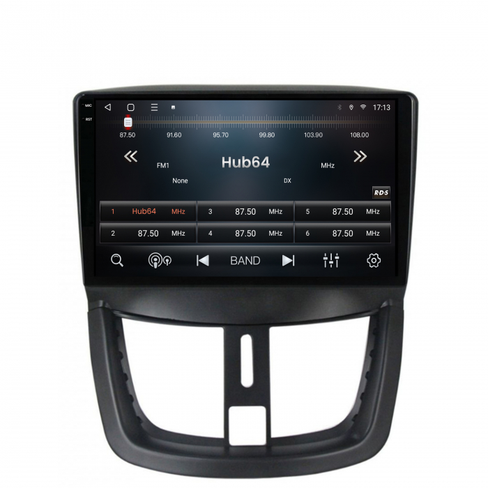 Navigatie 2K QLED Android 13 Peugeot 207 | Hub64.ro [10]