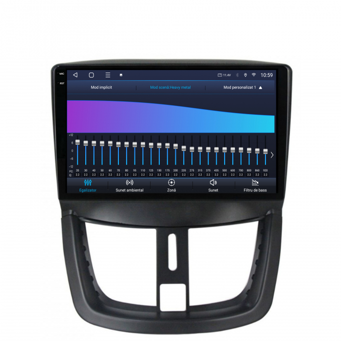 Navigatie 2K QLED Android 13 Peugeot 207 | Hub64.ro [9]