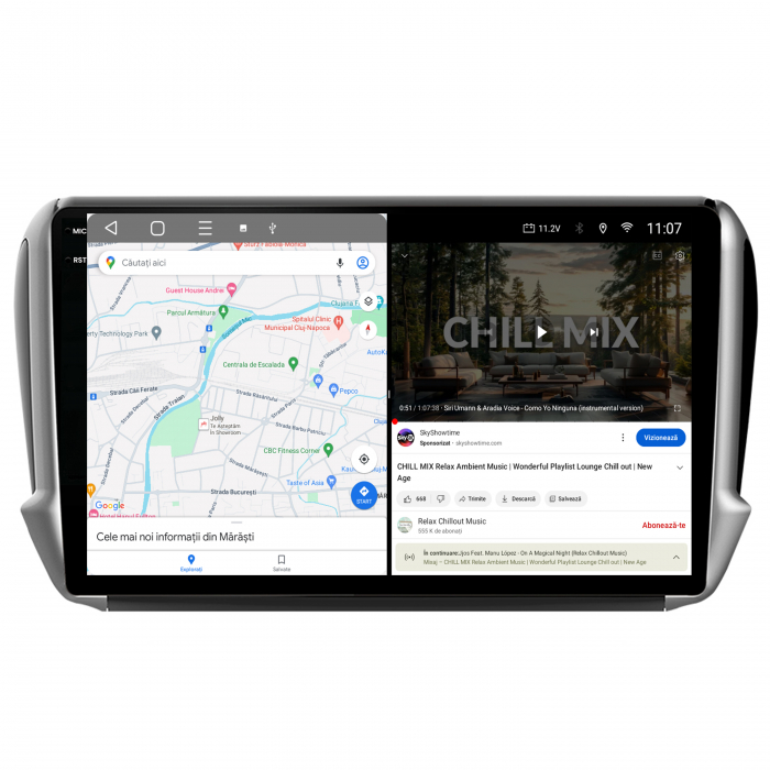 Navigatie 2K QLED Peugeot 208/2008 4GB | Hub64.ro [6]