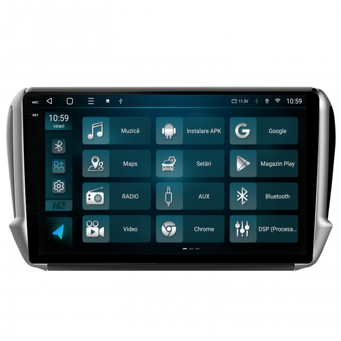 Navigatie 2K QLED Peugeot 208/2008 4GB | Hub64.ro [3]