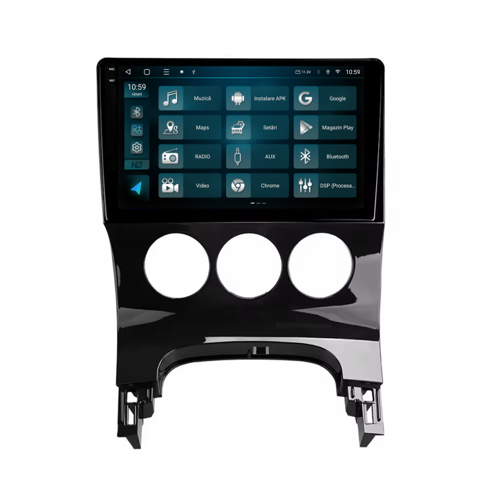 Navigatie 2K Android 13 Peugeot 3008 4GB QLED | Hub64.ro [3]