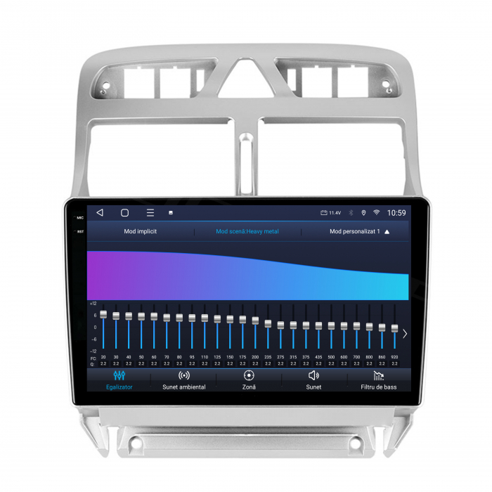 Navigatie 2K QLED Peugeot 307 Android 4GB | Hub64.ro [10]