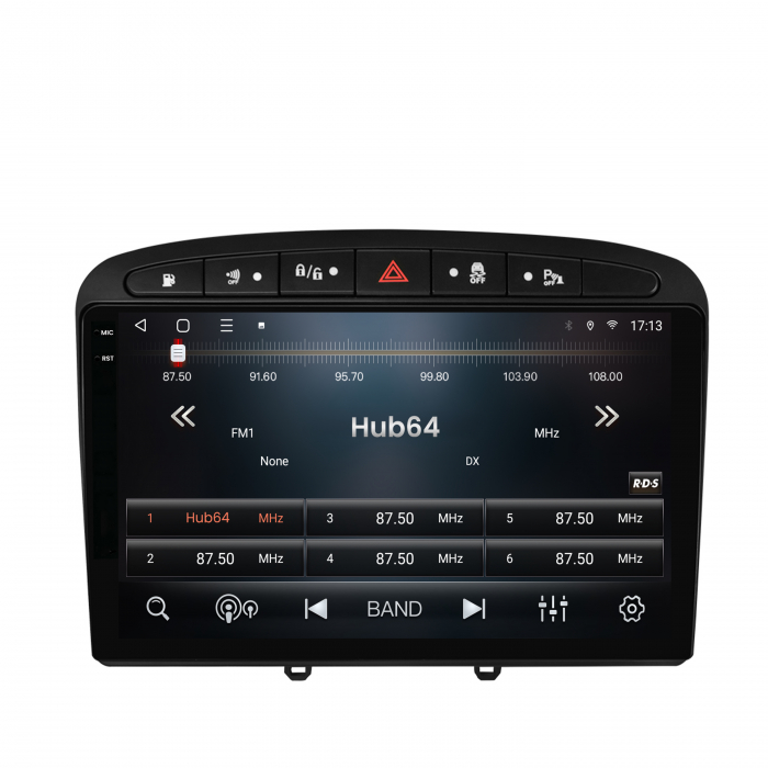 Navigatie 2K Android 13 Peugeot 308/408 QLED | Hub64.ro [6]