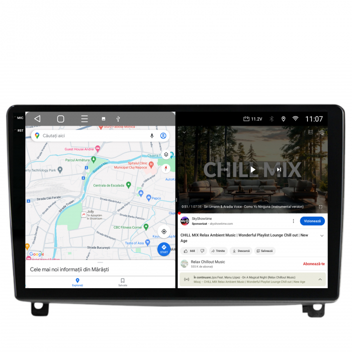 Navigatie Peugeot 407 Android 8+128GB Slot 4G | Hub64.ro [7]