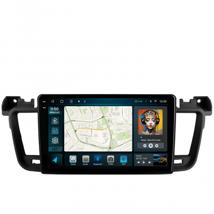 Navigatie Android 13 Peugeot 508 8GB | Hub64.ro [2]