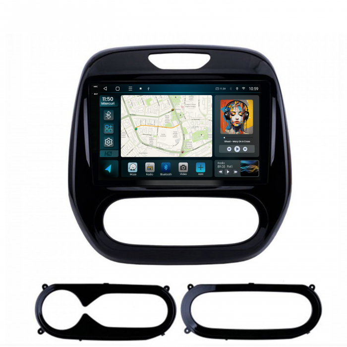 Navigatie 2K QLED Android Renault Captur 4GB | Hub64.ro [2]