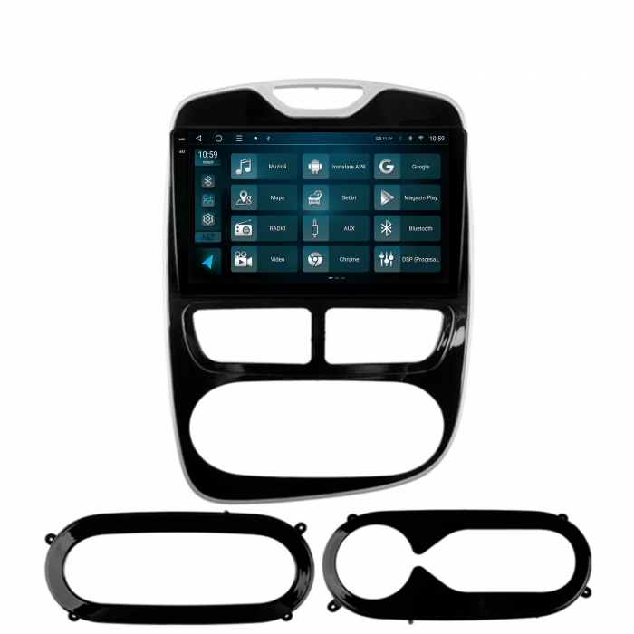 Navigatie 2K Android 13 Renault Clio IV QLED | Hub64.ro [3]