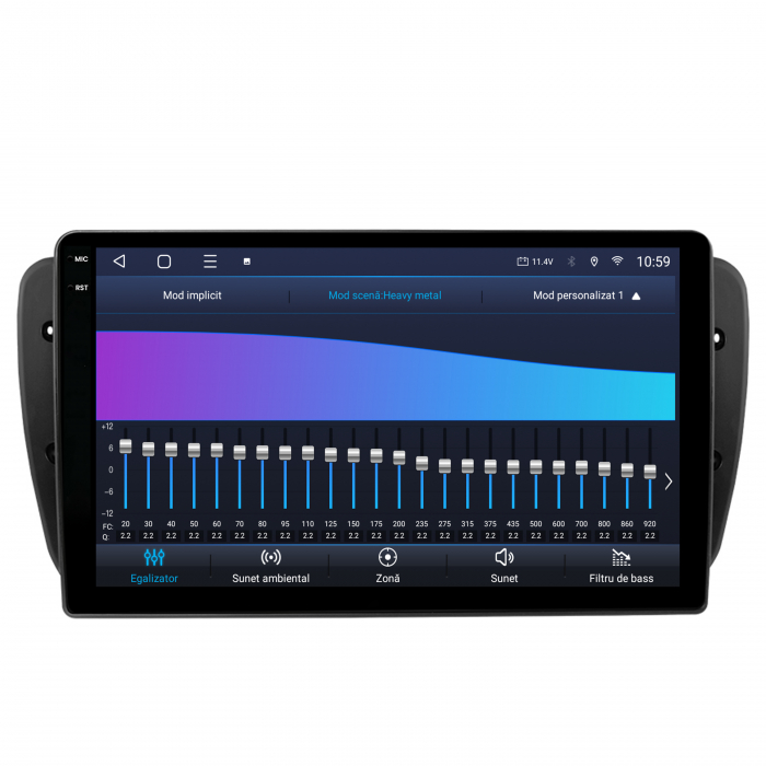 Navigatie 2K Android 13 Seat Ibiza 4GB QLED | Hub64.ro [10]