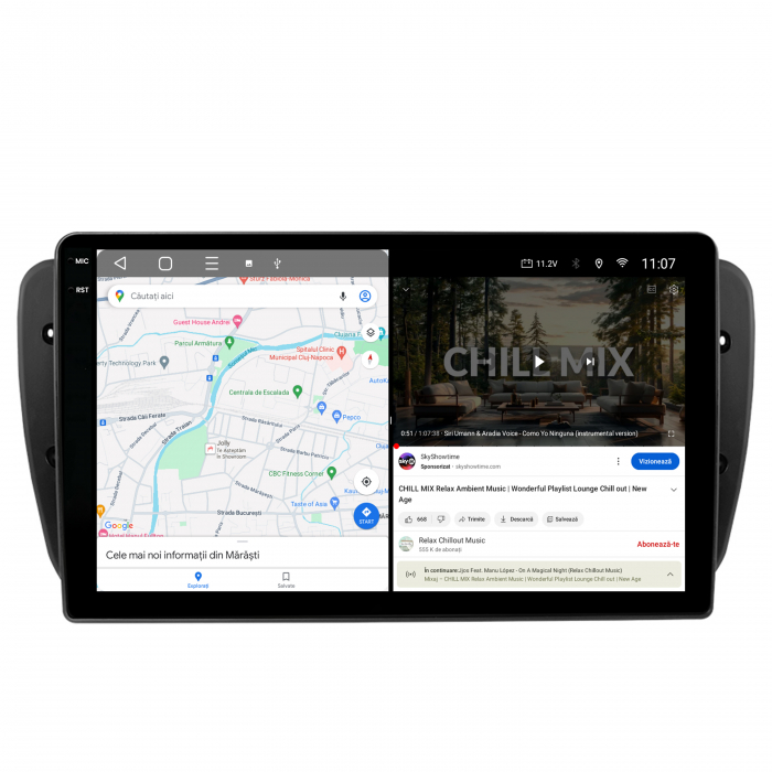 Navigatie 2K Android 13 Seat Ibiza 4GB QLED | Hub64.ro [6]