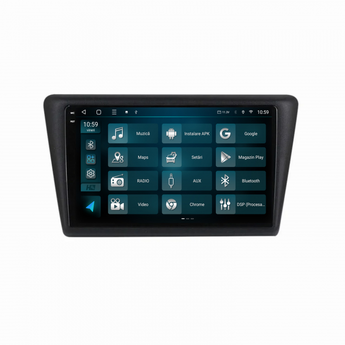 Navigatie 2K QLED Seat Toledo / Skoda Rapid 4GB | Hub64.ro [3]