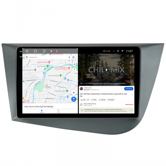 Navigatie 2K Android 13 Seat Leon QLED | Hub64.ro [6]