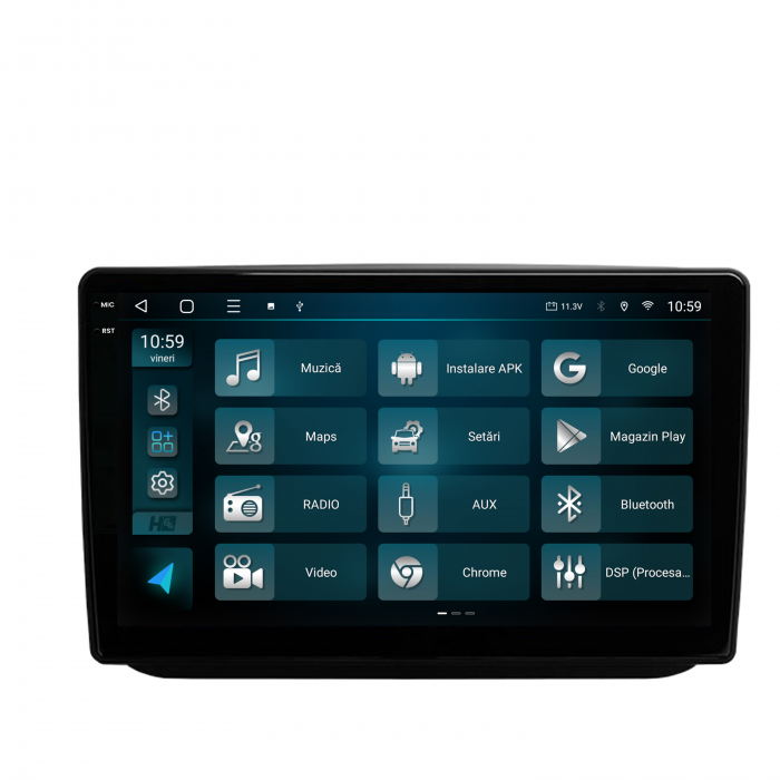Navigatie 2K QLED Android 13 Skoda Fabia | Hub64.ro [3]
