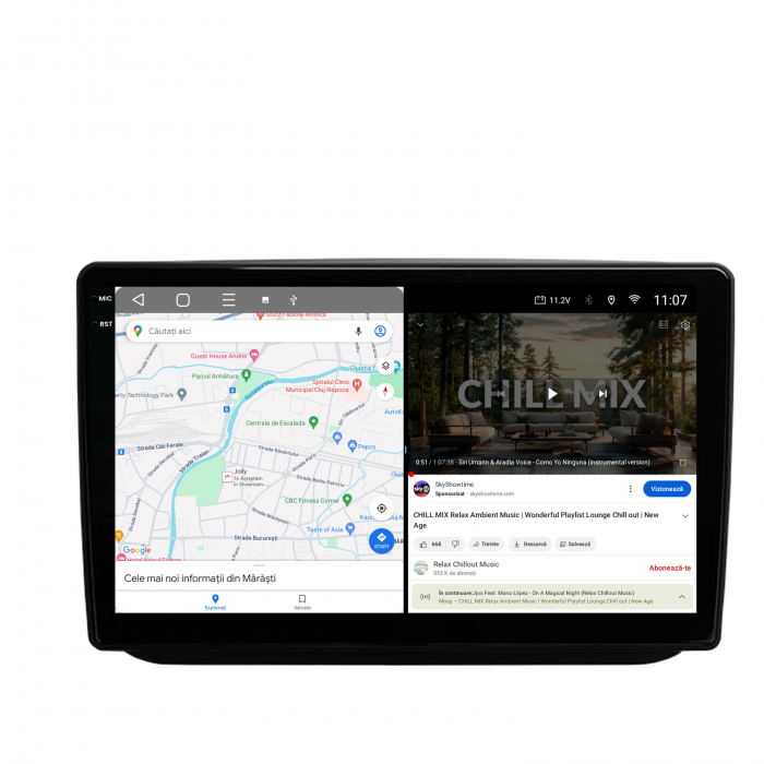 Navigatie 2K QLED Android 13 Skoda Fabia | Hub64.ro [6]