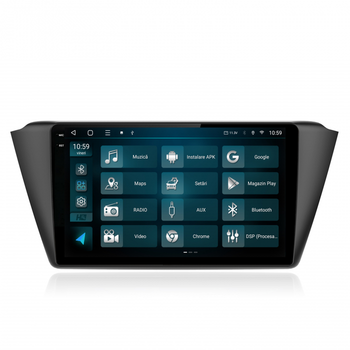 Navigatie 2K QLED Skoda Fabia 3 2015+ 4GB | Hub64.ro [3]
